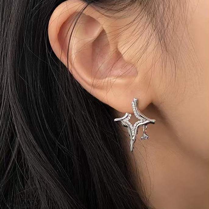 Asterism Rhinestone örhängen