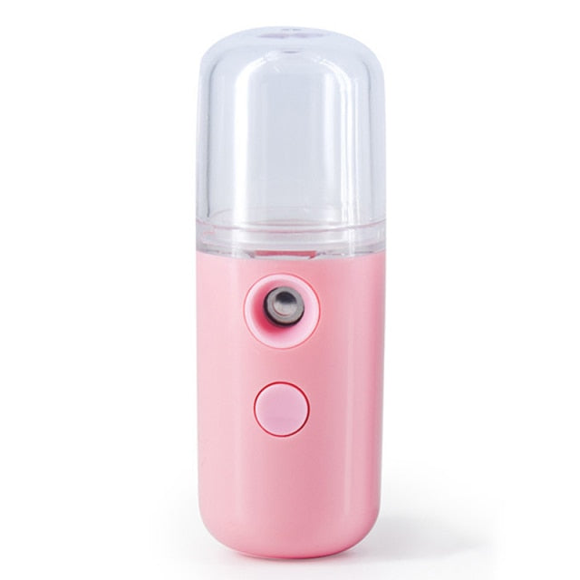 Nano Mist Ansiktsspruta Skönhetsinstrument USB Face Steamer Moisturizing Beauty