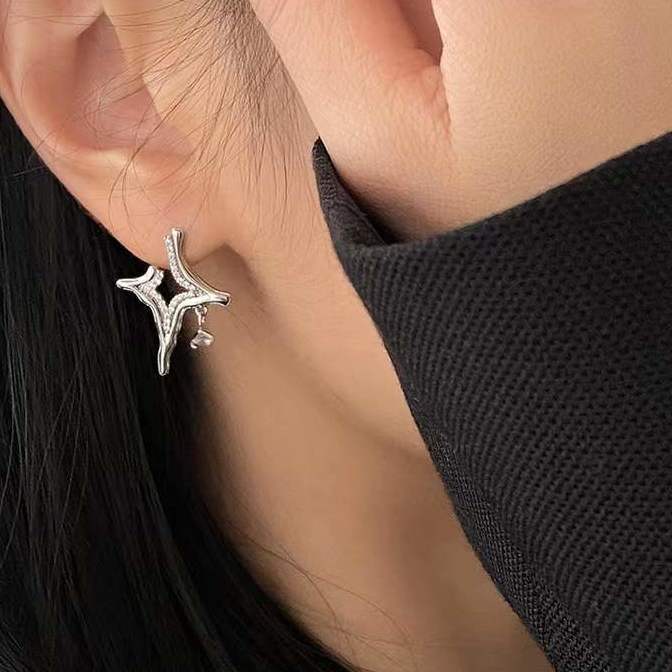 Asterism Rhinestone örhängen