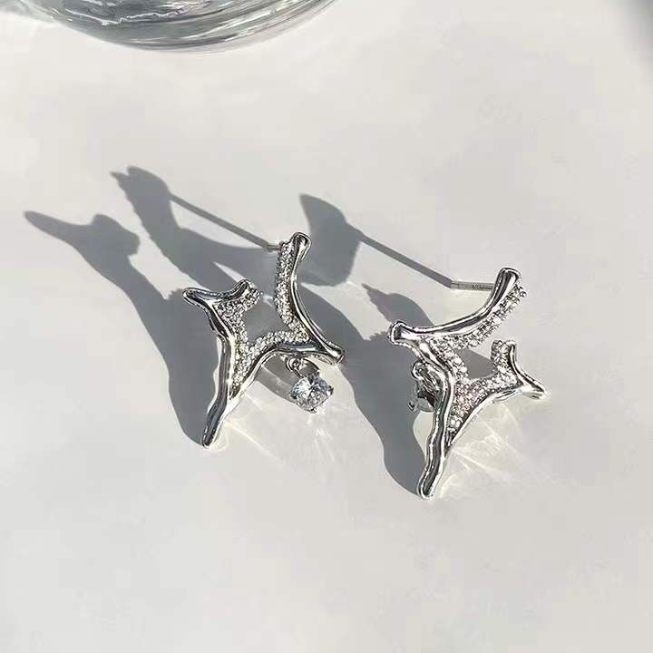 Asterism Rhinestone örhängen