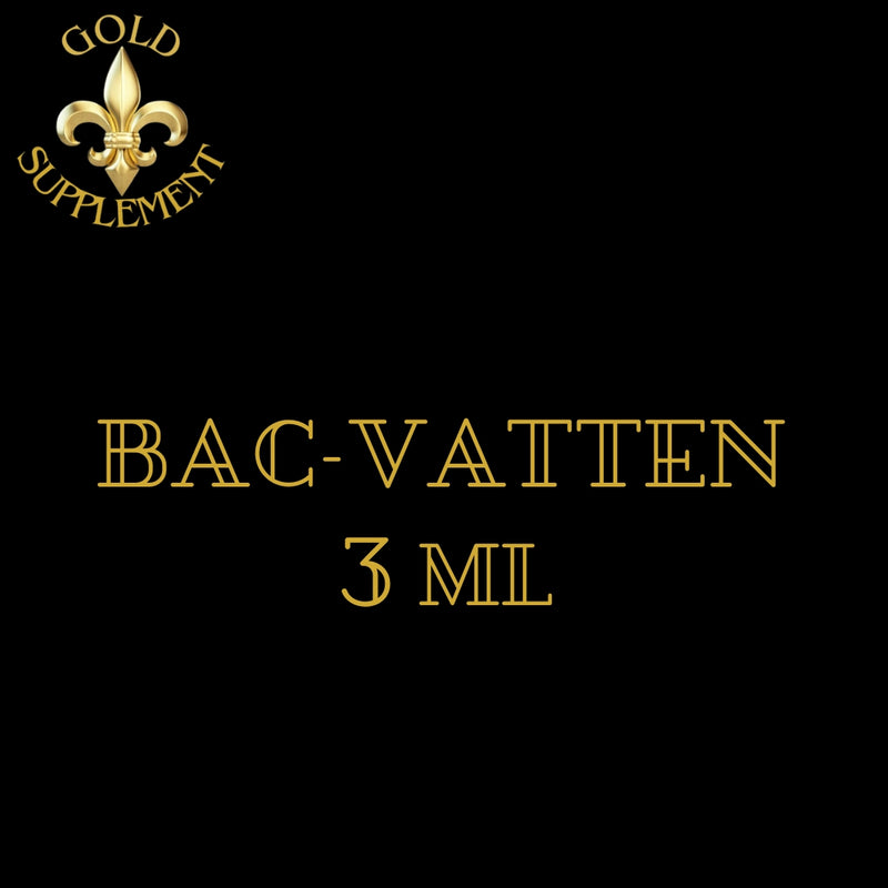 BAC-Vatten 3ml