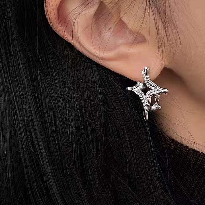 Asterism Rhinestone örhängen