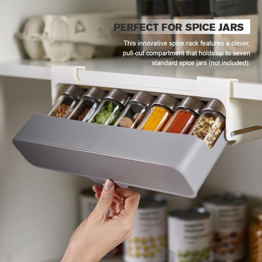 Köks självhäftande Väggmonterad Spice Organizer