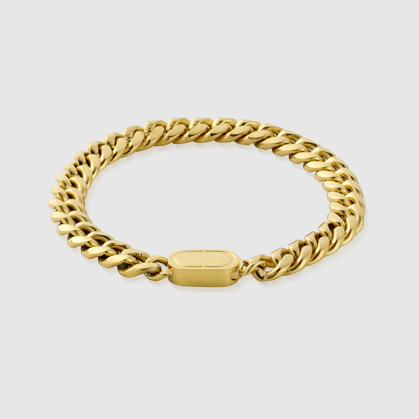 Kubanskt armband guld