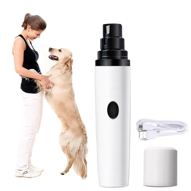 Elektrisk nageltrimmer för hund