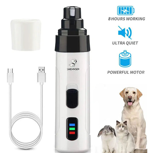 Elektrisk nageltrimmer för hund