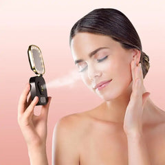 Makeup Mirror LED Moisturizing Sprayer