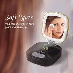 Makeup Mirror LED Moisturizing Sprayer