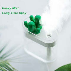 160ML Air Humidifier Cactus Color Light USB Essential Oil Diffuser Car