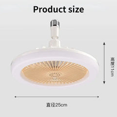 Ceiling Lamp with Remote-Controlled Cooling Fan