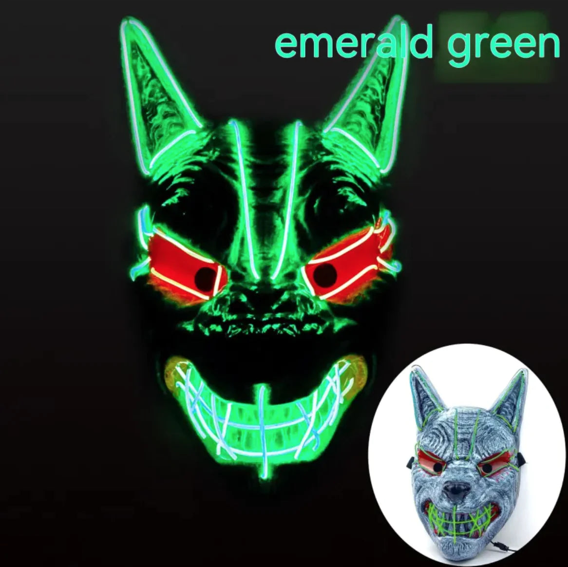 LED helmask